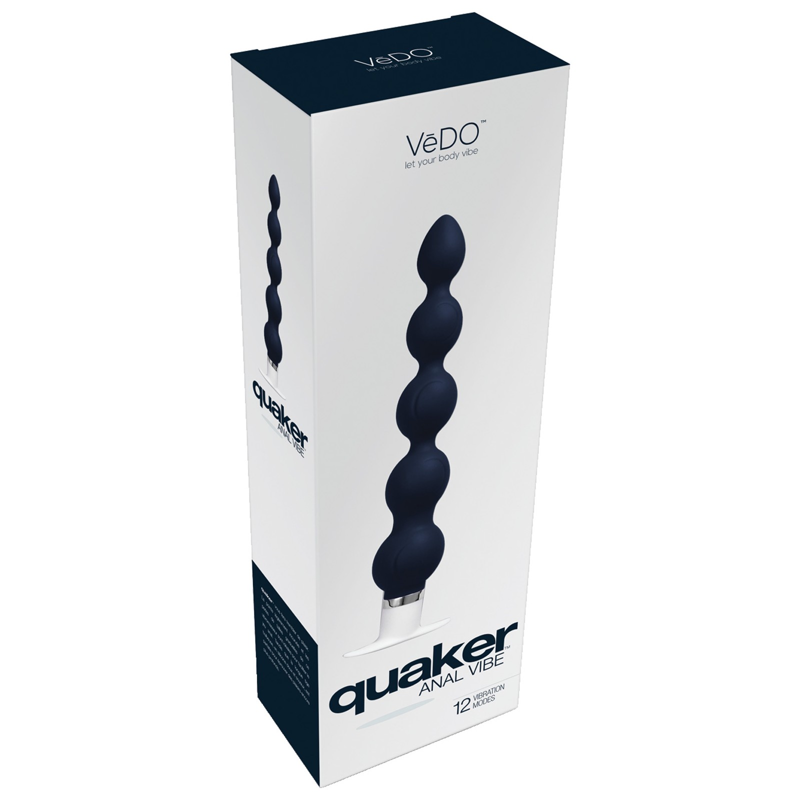 Vibrador Anal VeDO Quaker para Placer Exhilarante