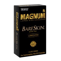 Condones Trojan Magnum Bareskin Caja de 10