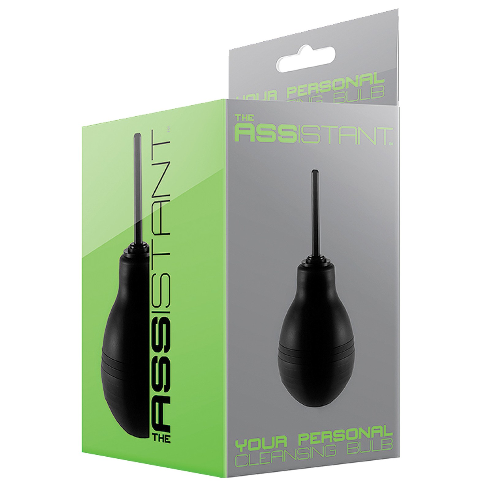 Rinservice Ass-Istant Personal Cleaning Bulb Black