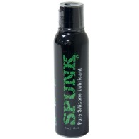 Lubricante de Silicona Pura SPUNK para Placer Supremo - 4 oz