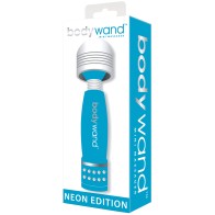 Masajeador Mini Bodywand Neon - Vibraciones Azul Neón