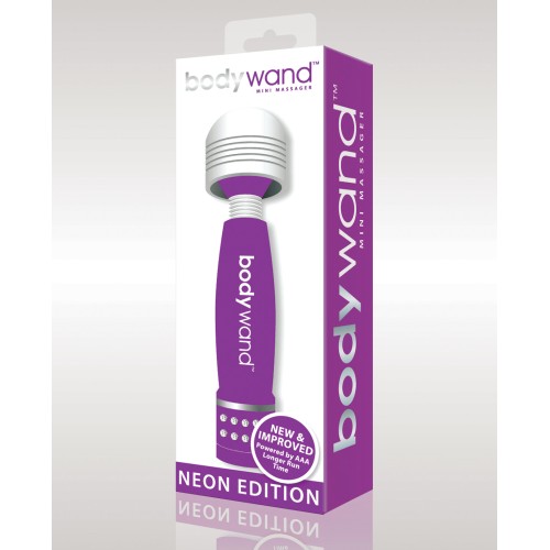 Bodywand Neon Mini Neon Purple - Compact Pleasure