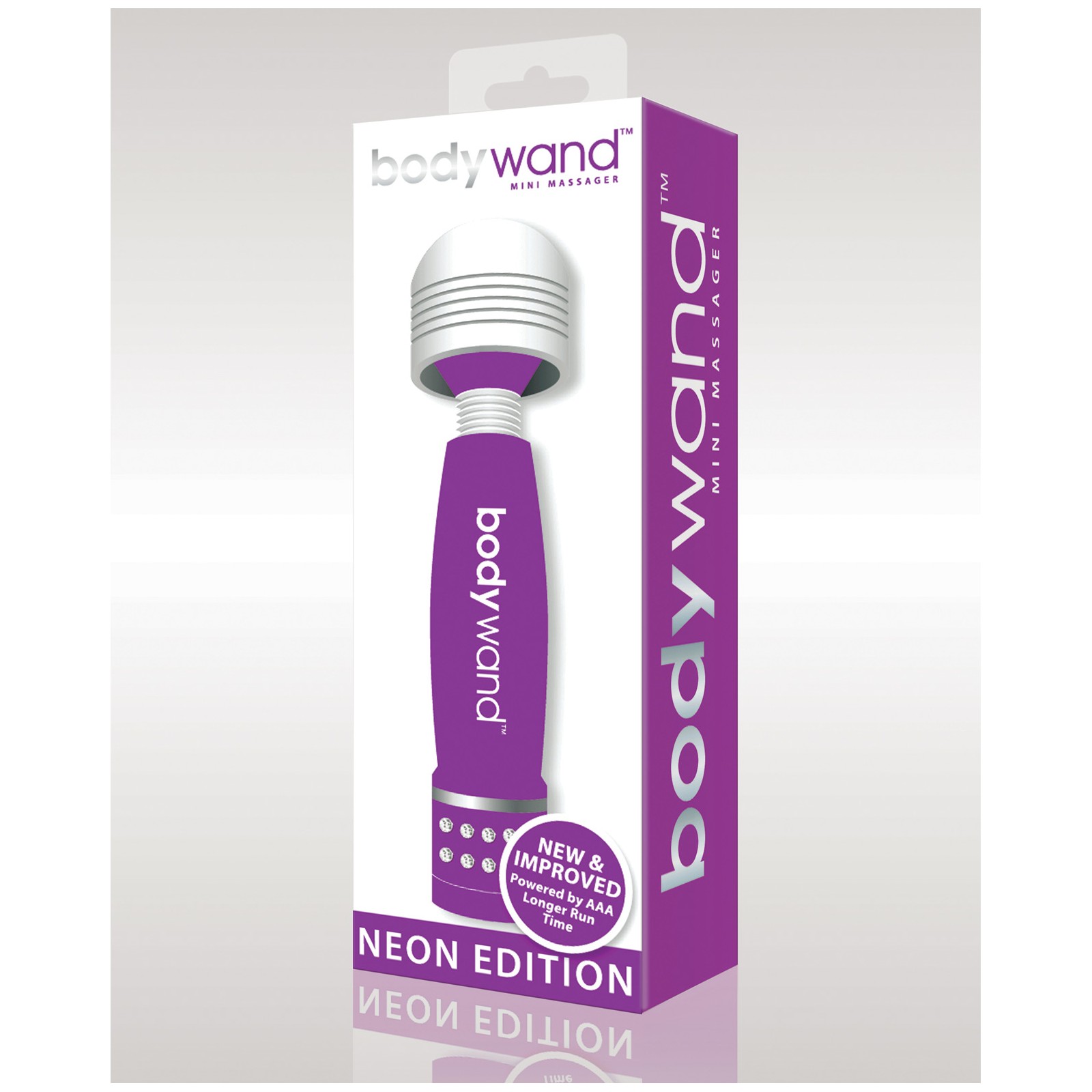 Bodywand Mini Neón Púrpura - Placer Compacto