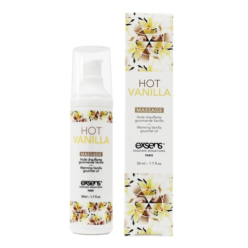 EXSENS Hot Vanilla Warming Massage Oil