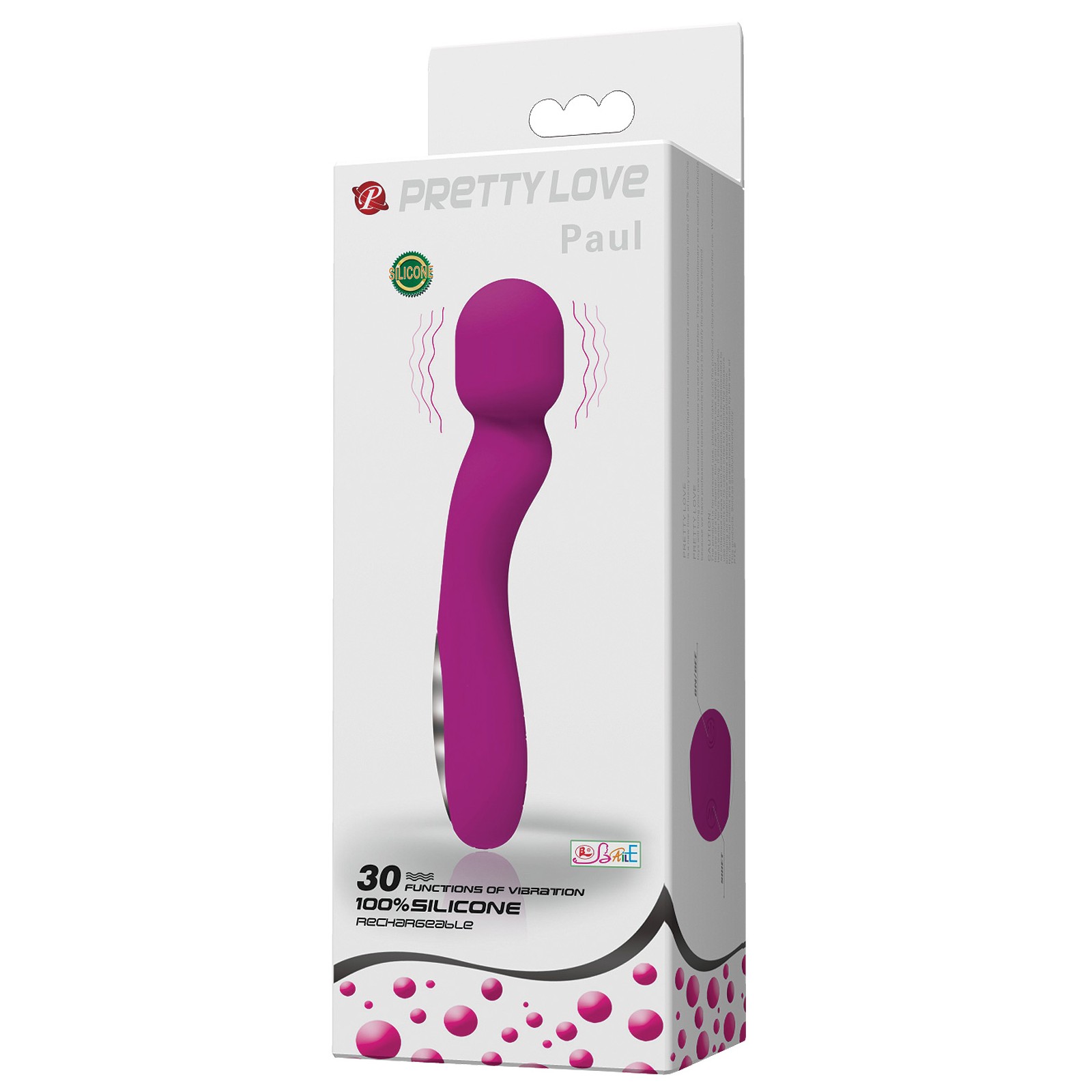 Fuchsia USB Rechargeable Wand for Luxurious Massages