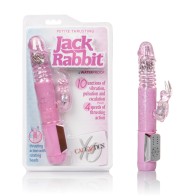 Vibrador Jack Rabbit Petite con Movimiento de Empuje - Rosa