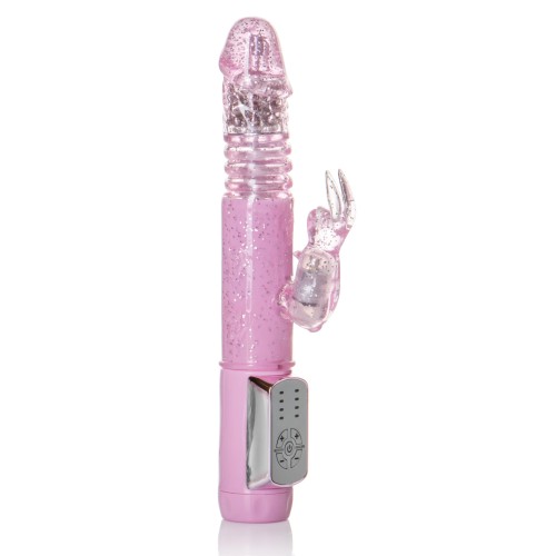 Vibrador Jack Rabbit Petite con Movimiento de Empuje - Rosa