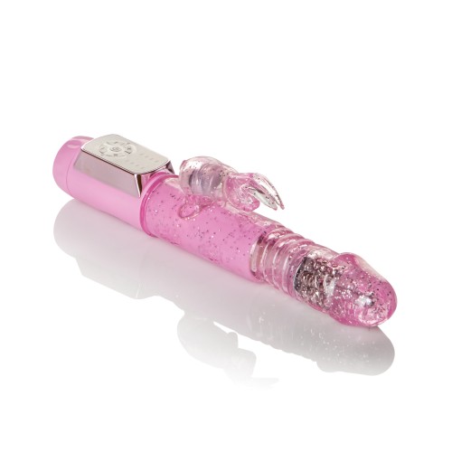 Jack Rabbit Petite Thrusting Vibrator - Pink