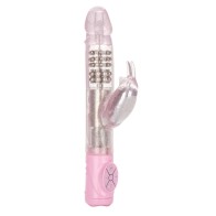 Jack Rabbit Thrusting Action Vibrator Pink