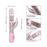 Vibrador Jack Rabbit con Acción de Empuje Rosa