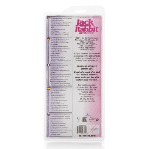 Jack Rabbit Advanced G Pink Vibrator