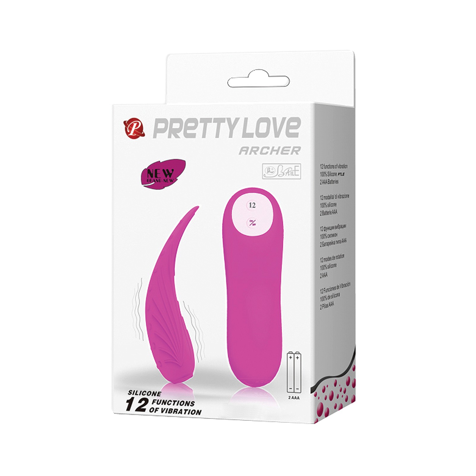 Vibrador Pretty Love Archer - Fucsia