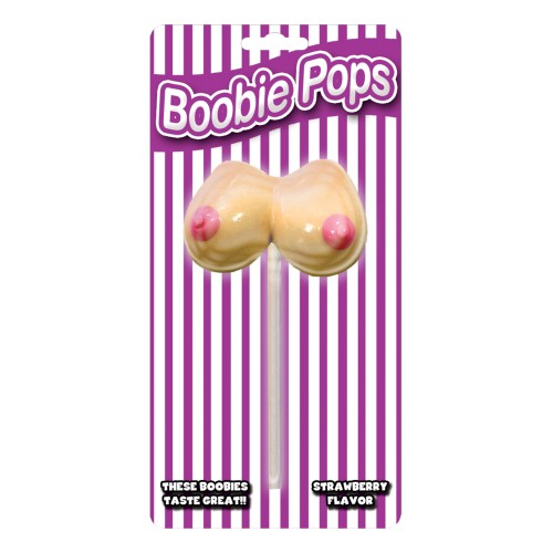 Boobies Pops Strawberry Flavor