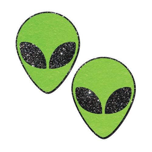 Glitter Alien Pasties for Fun Parties