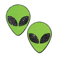 Pasteases Alien Brillantes para Fiestas Divertidas