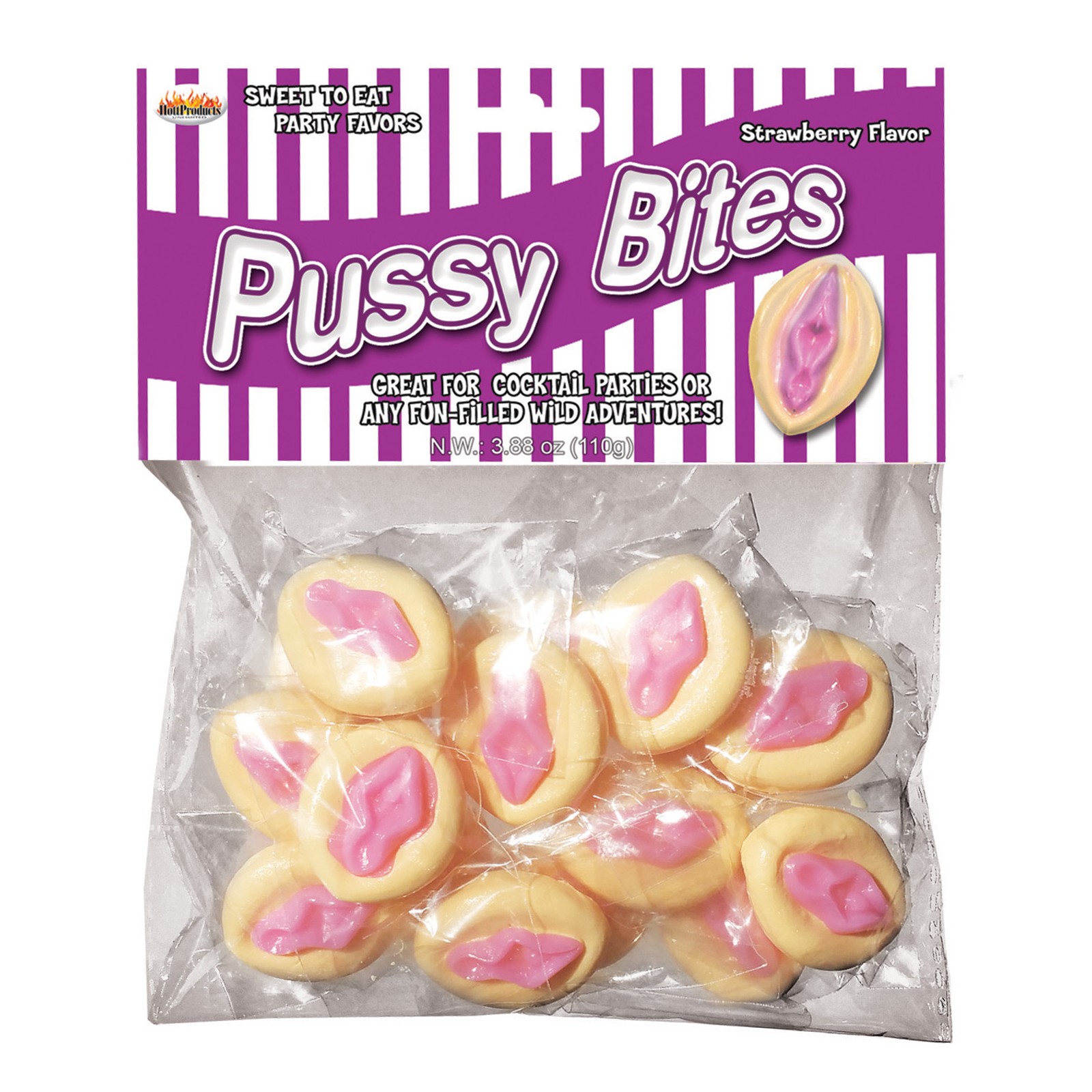 Pussy Bites - Strawberry - Sweet Delights