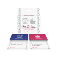 Mr. & Mrs. Trivia Card Game Fun