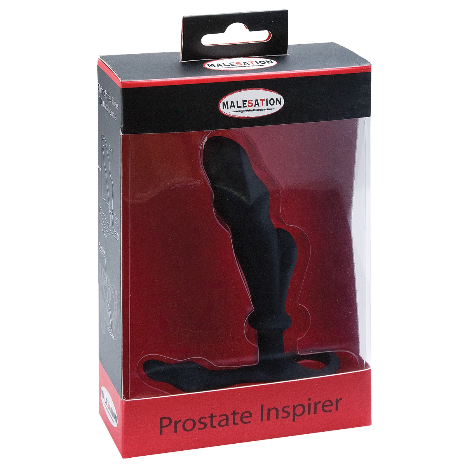 MALESATION Prostate Inspirer Black