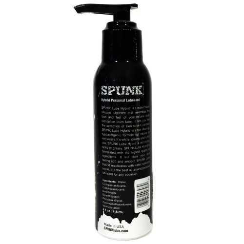 Lubricante Personal Híbrido Spunk 4 oz