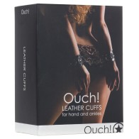 Compra las Mancuernas de Cuero Ouch! para Diversión Definitiva de Bondage