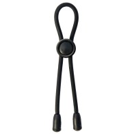 Mack Tuff Adjustable Silicone Cock Tie - Black