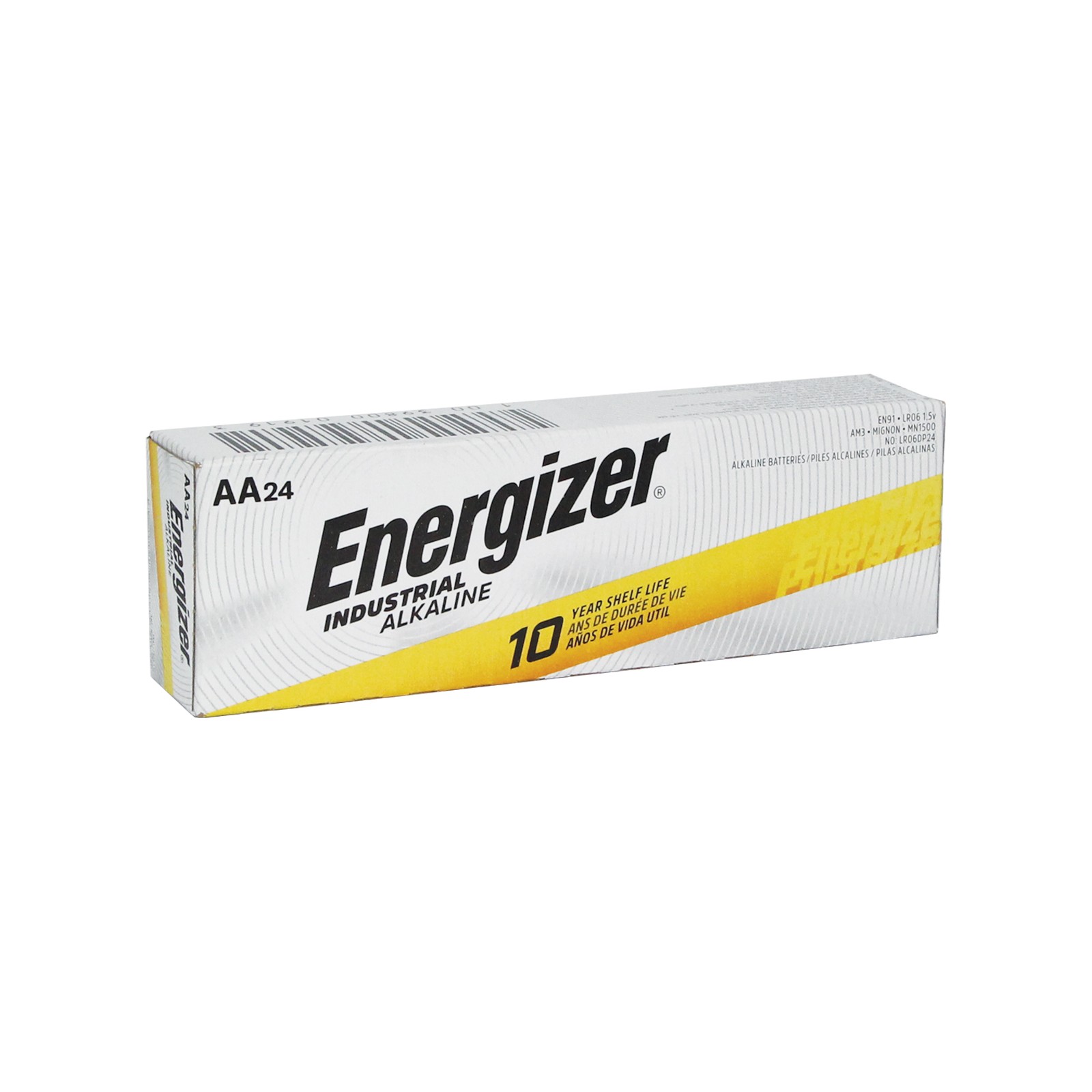 Baterías Alcalinas Industriales Energizer AA Caja de 24