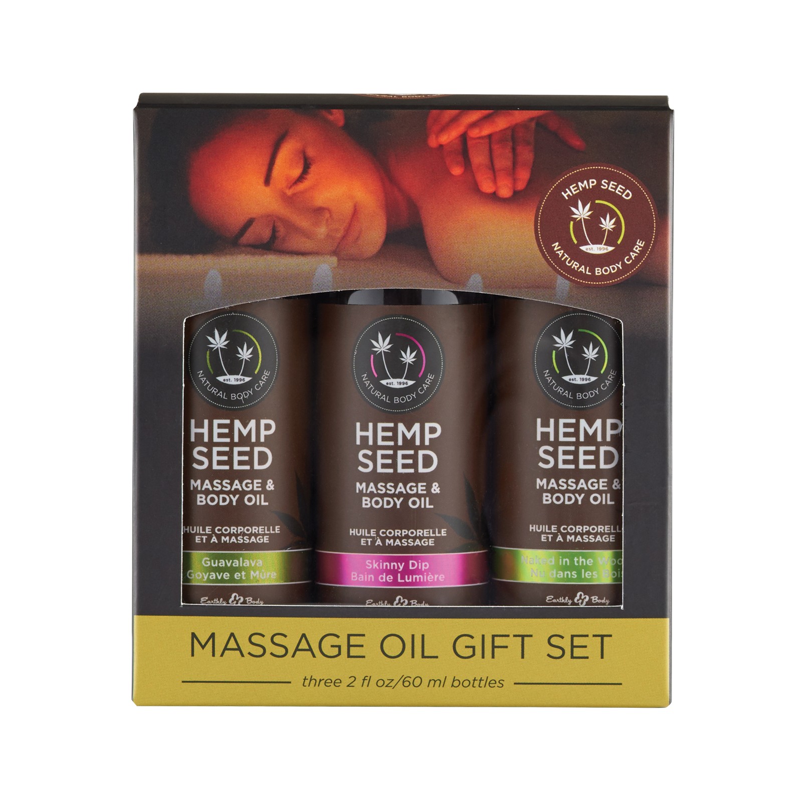 Earthly Body Massage Oil Gift Set