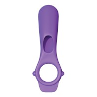 Fantasy C-Ringz Ride N Glide Couples Ring Purple