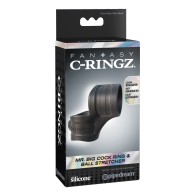 Fantasy C-Ringz Mr Big Anillo para Pene Estirador de Testículos Negro