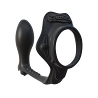 Anillo Vibrador Rock Hard Ass-Gasm Fantasy C-Ringz Negro