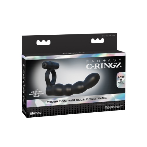 Fantasy C-Ringz Posable Double Penetrator