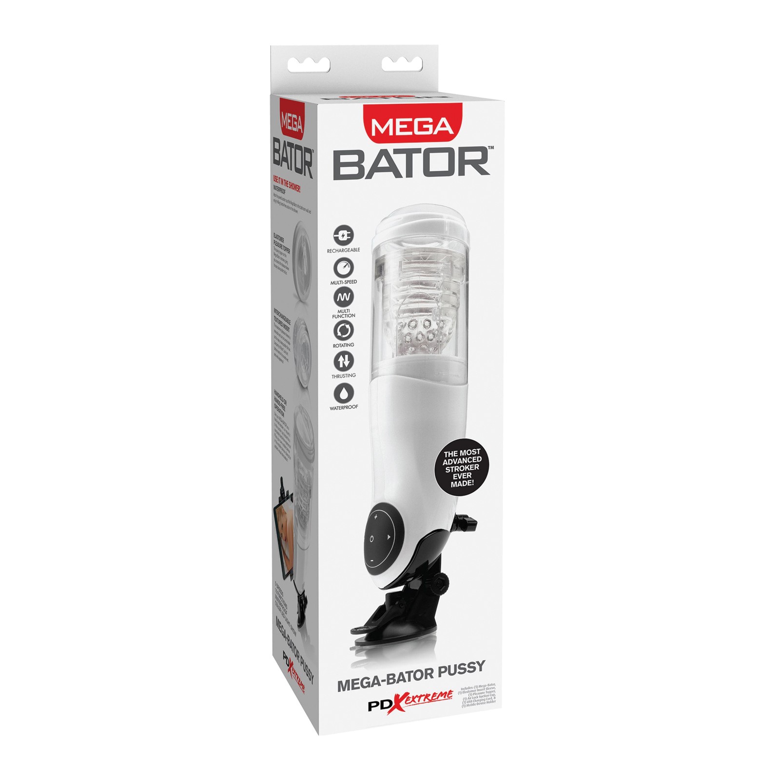 PDX Extreme Mega Bator Rechargeable Strokers Pussy - Ultimate Pleasure