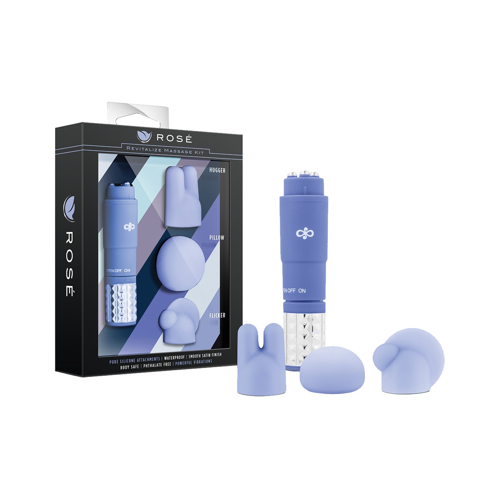 Kit de Masaje Blush Rose Revitalize - Periwinkle