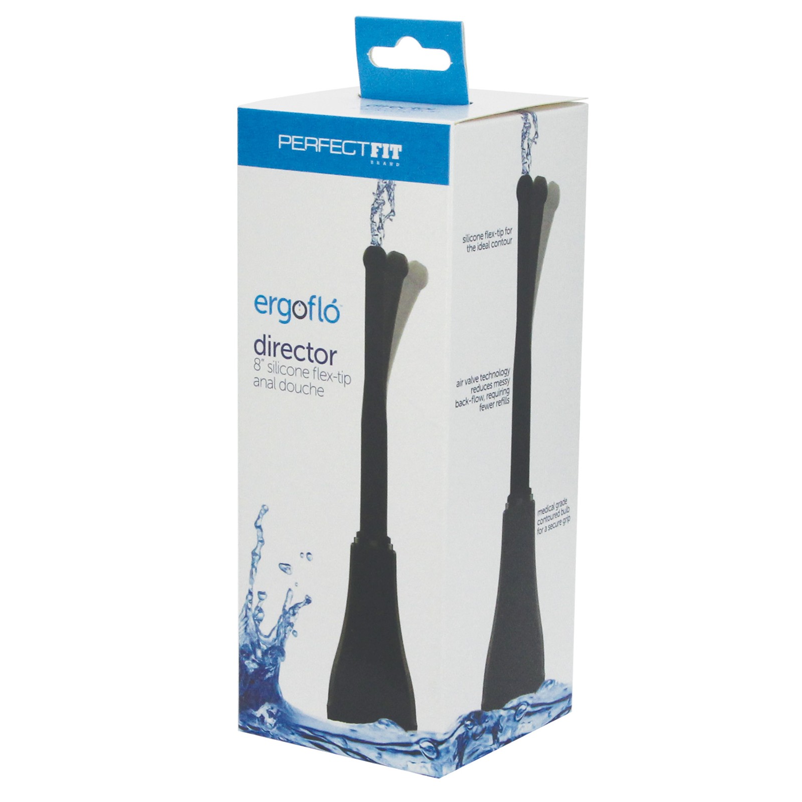 Enema Ergoflo Director Perfect Fit - Negro