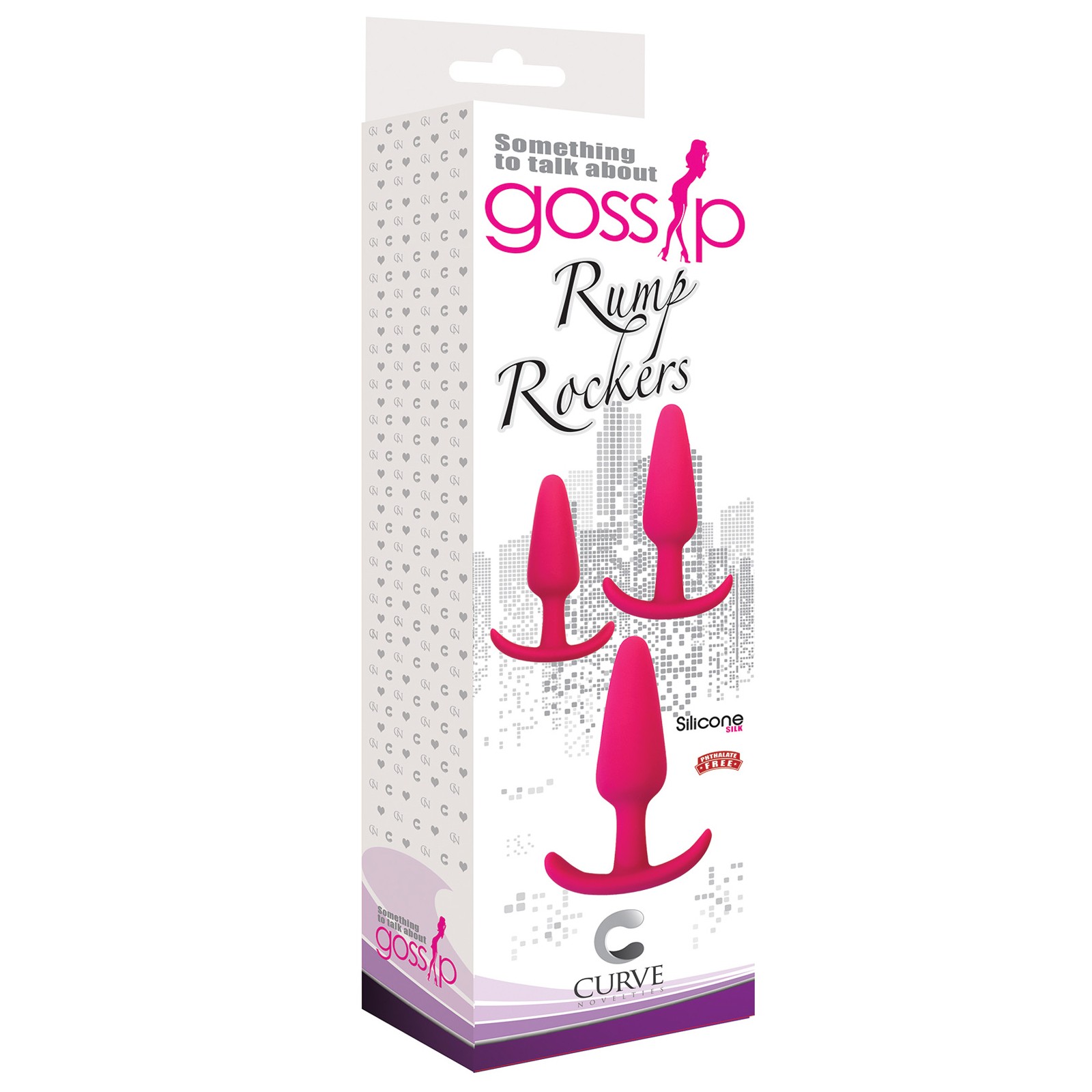 Curve Toys Gossip Rump Rockers - 3 Piece Set