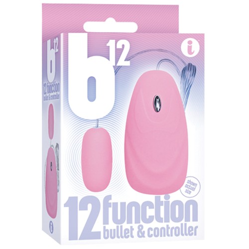 The 9's B12 Bullet Vibrator - Pink