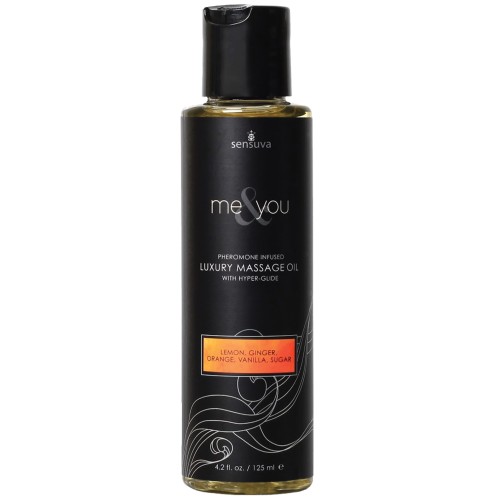 Sensuva Massage Oil with Pheromones for Romance