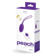 Huevo Vibrador Recargable VeDO Peach Indigo