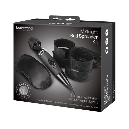 Bodywand Midnight Massage Bedroom Play Kit Black