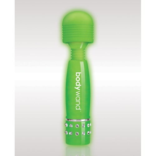 Bodywand Mini Massager Brilla en la Oscuridad Verde