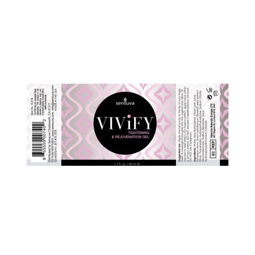 Sensuva Vivify Tightening Gel for Enhanced Intimacy