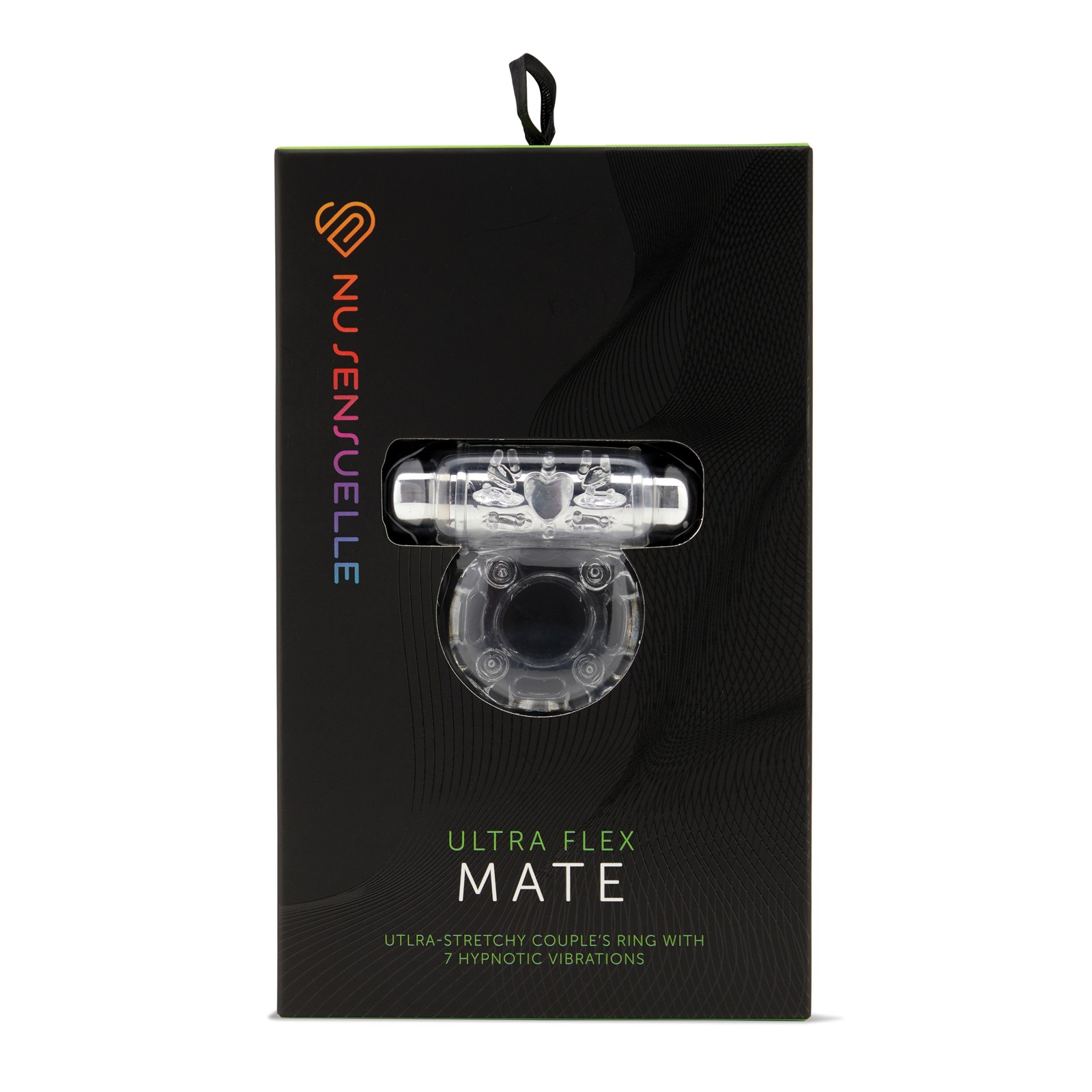 Anillo Cockring Nu Sensuelle Mate 7 Funciones - Transparente