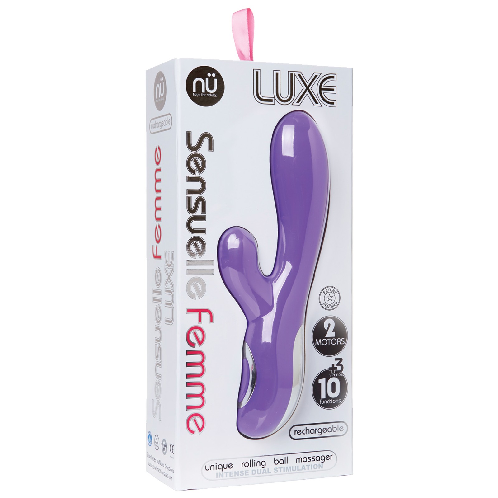 Femme Luxe Dual Stim Rabbit Massager in Purple