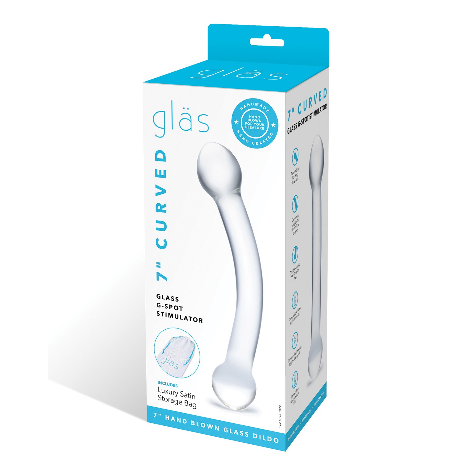 Glas 7 Curved Glass G Spot Stimulator