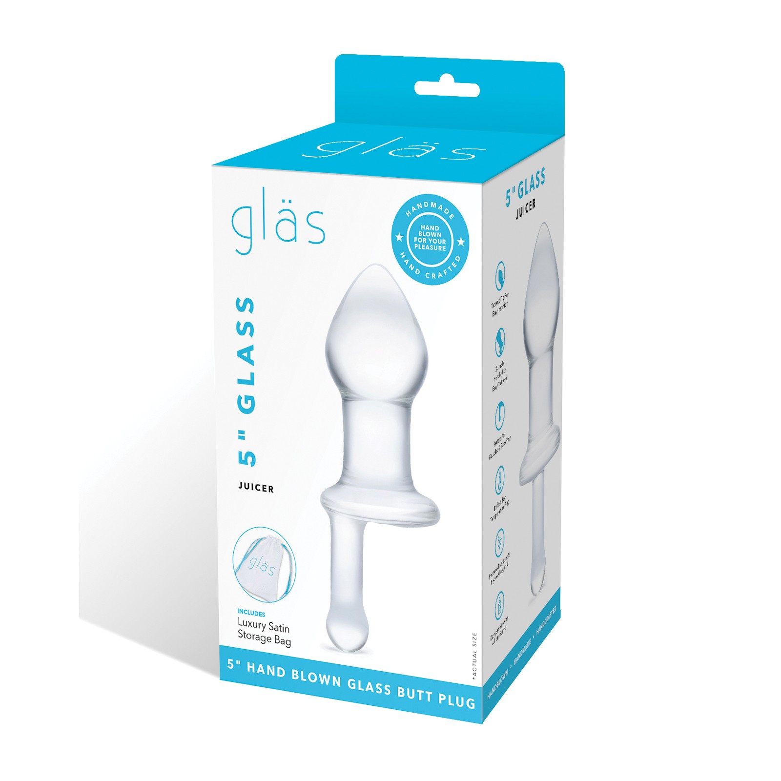 Glas 5" Juicer Transparente