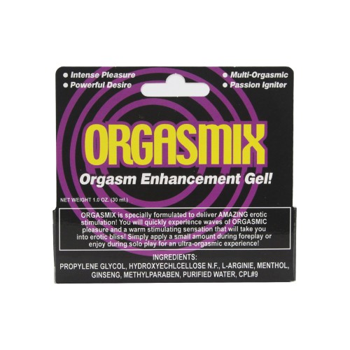 Gel Potenciador de Orgasmos Orgasmix 1 oz