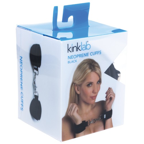 KinkLab Neoprene Cuffs - Black