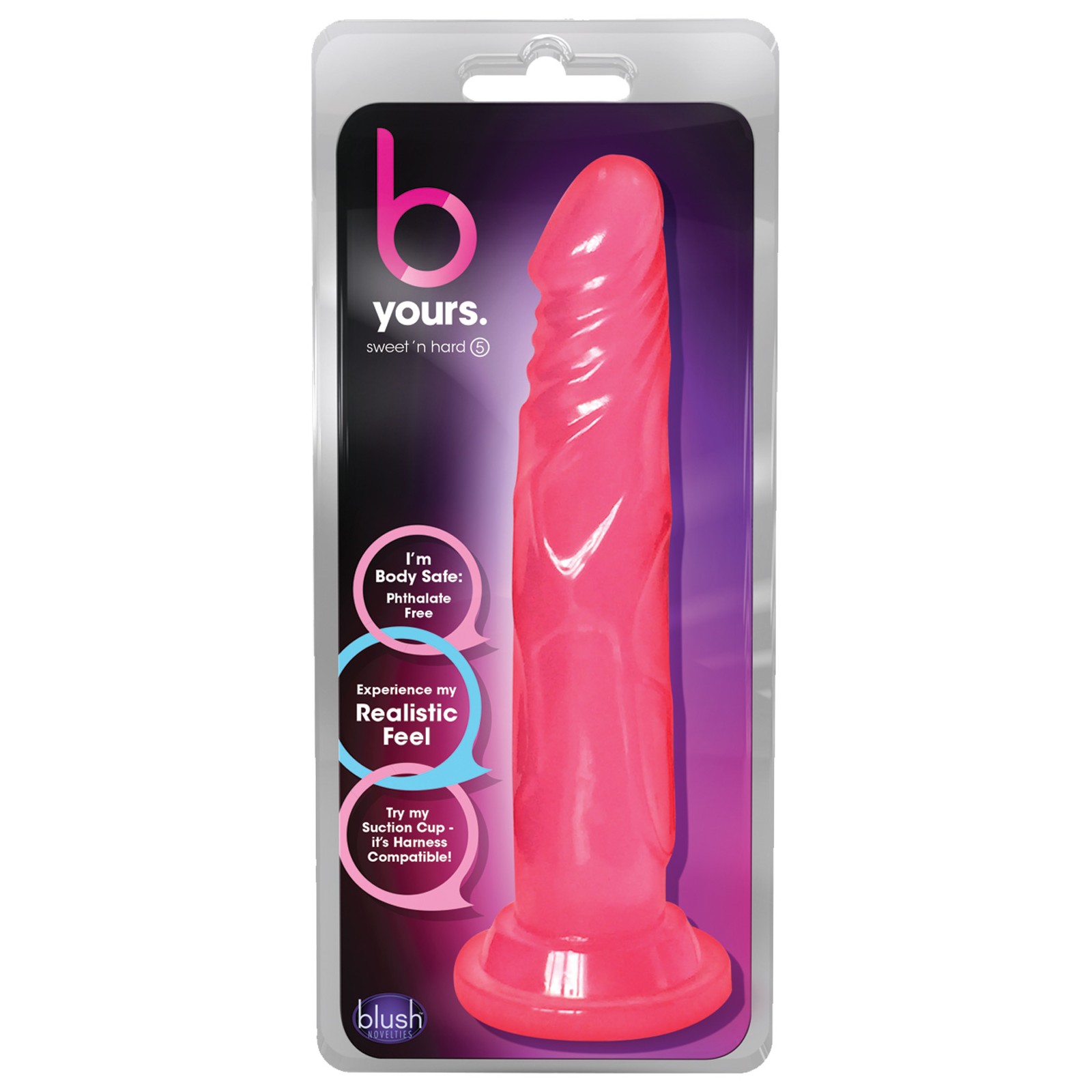 Dildo Blush B Yours Sweet n Hard 5 - Rosa