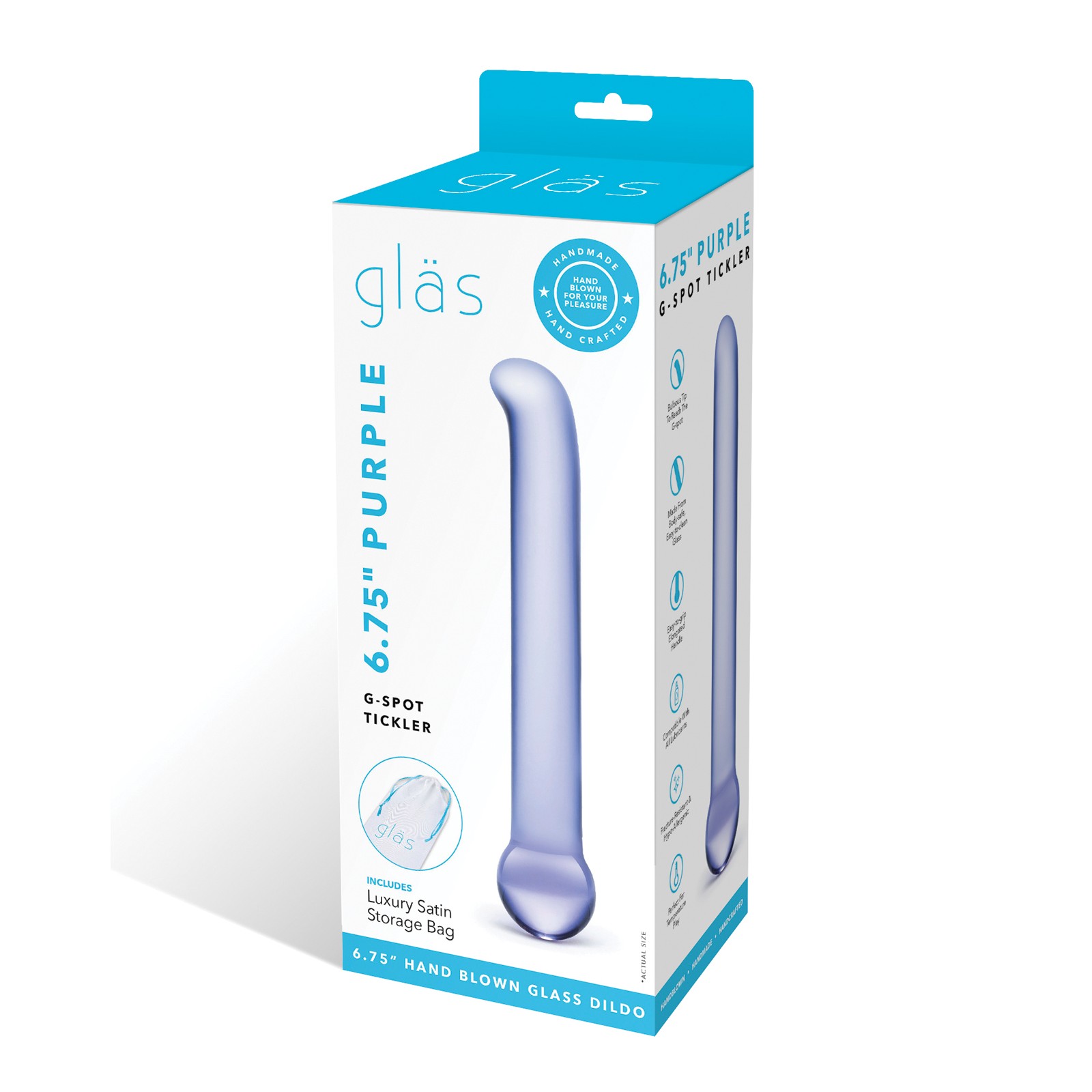 Glas G Spot Tickler Purple for Ultimate Stimulation