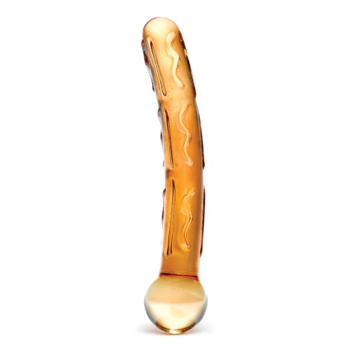 Dildo de Cristal Tickler - Naranja